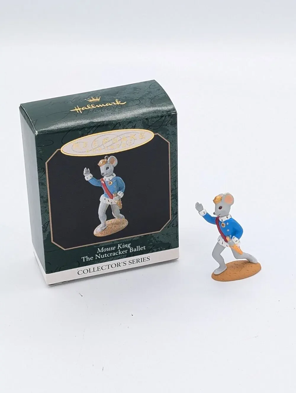 Mouse King`1999`Miniature-The Nutcracker Ballet Series, Hallmark Ornament MIB